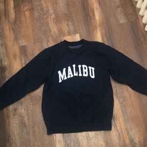 John galt Malibu baby blue crew neck